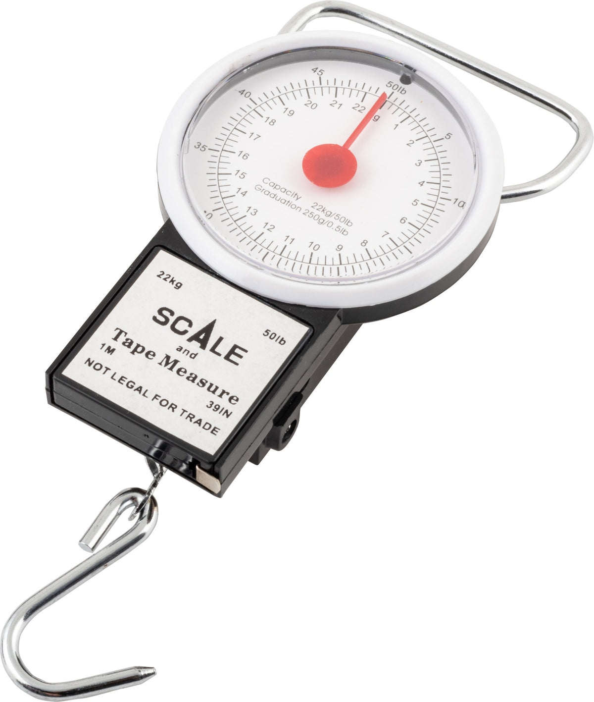 Danielson DS50R Scale Easy Read Round 50 Lb W/39" Tape