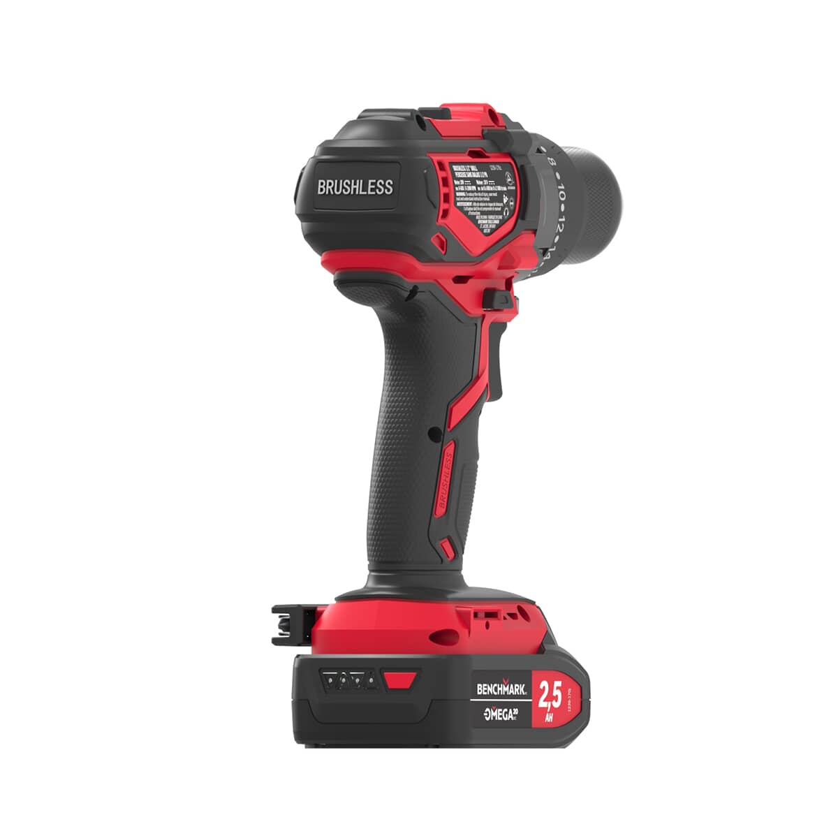 20V Max 1/2" Cordless Drill Driver Kit - with Battery, Charger & Tool Bag