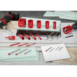 Glass & Tile Drill Bit Set - 4 Piece