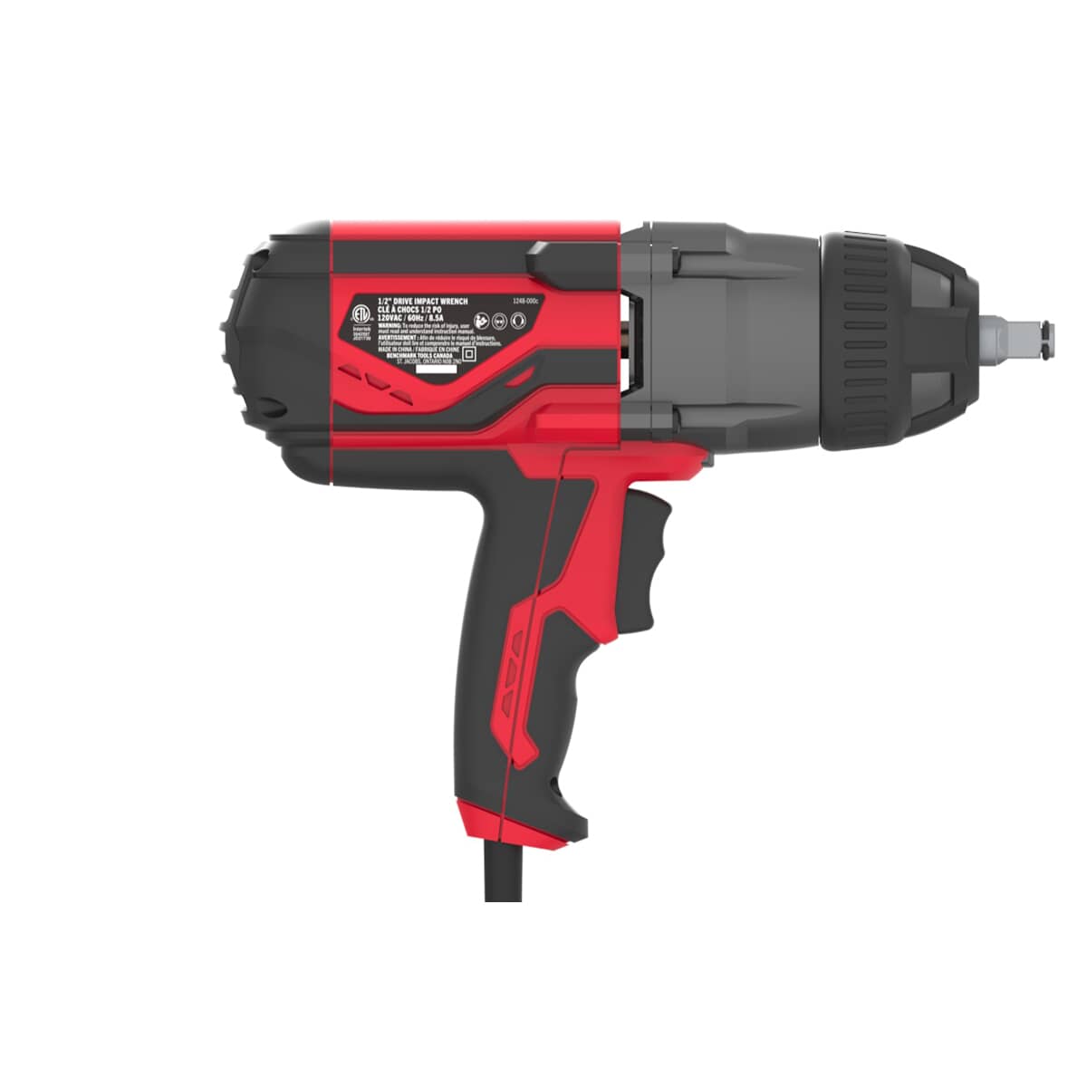 1/2" Nut Busting Impact Wrench - 8.5 Amp