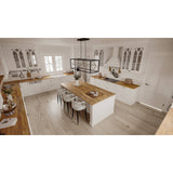 72" x 25.5" x 1" Acacia Wood Countertop - Golden Teak