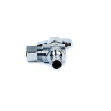 1/2" PEX x 3/8" Compression Quarter-Turn Angle Stop Valve