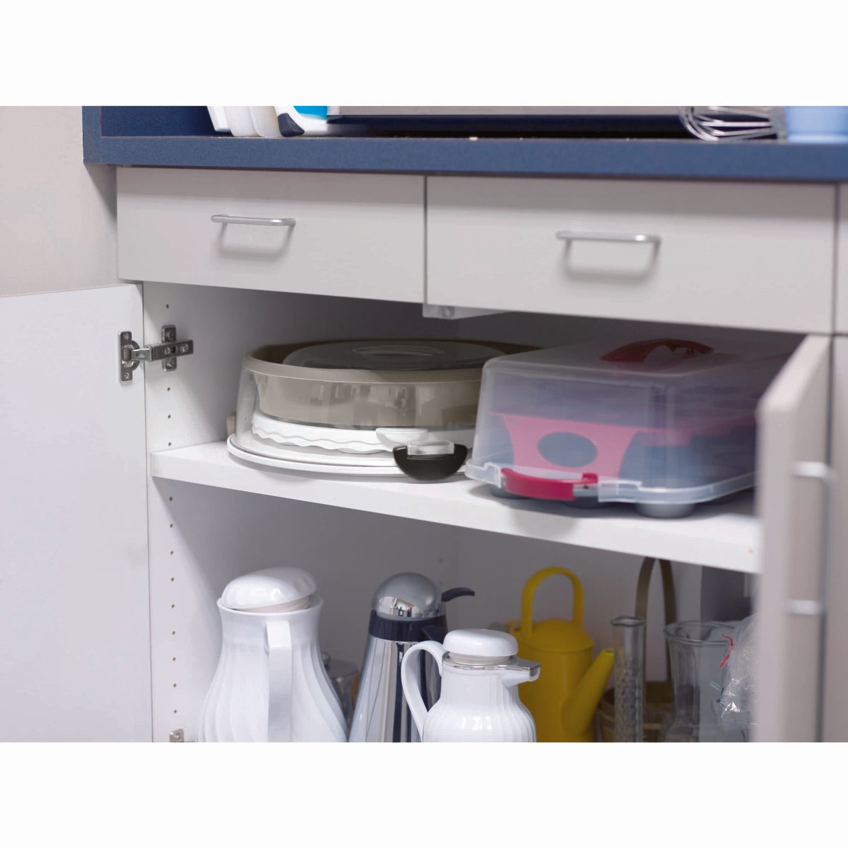 Collapsible Cupcake & Cake Carrier - Hold 24 Cupcakes