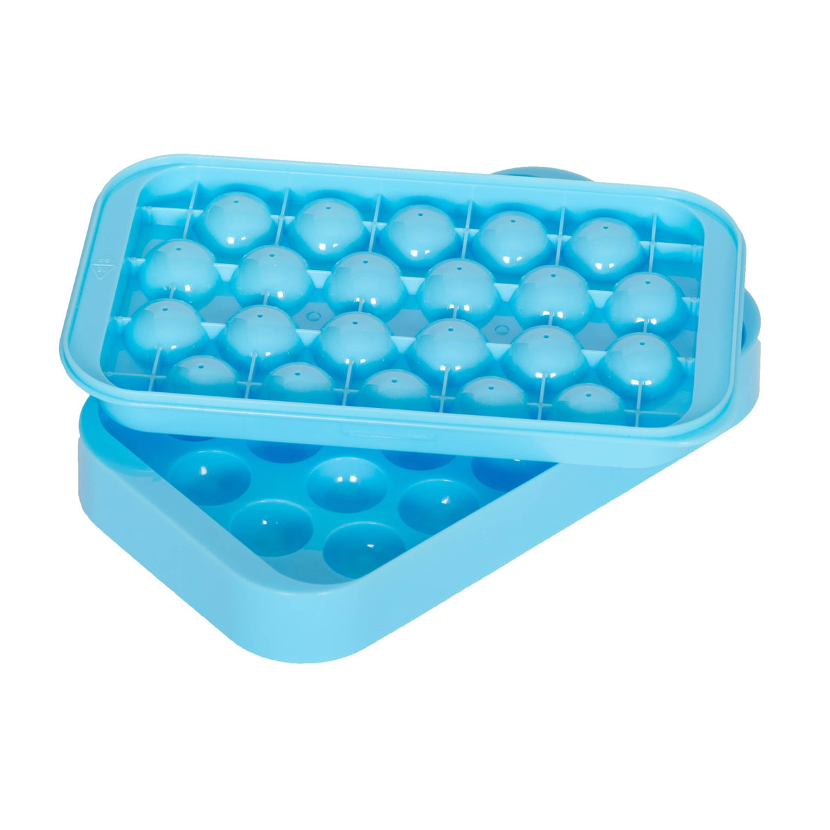 7 Piece Round Ice Cube Tray and Storage Set