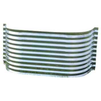 49" x 30" x 22" Galvanized Egress Window Well