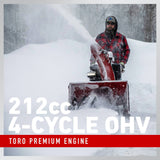 Power Max 724 OE 212cc 2-Stage Snow Blower - 24"