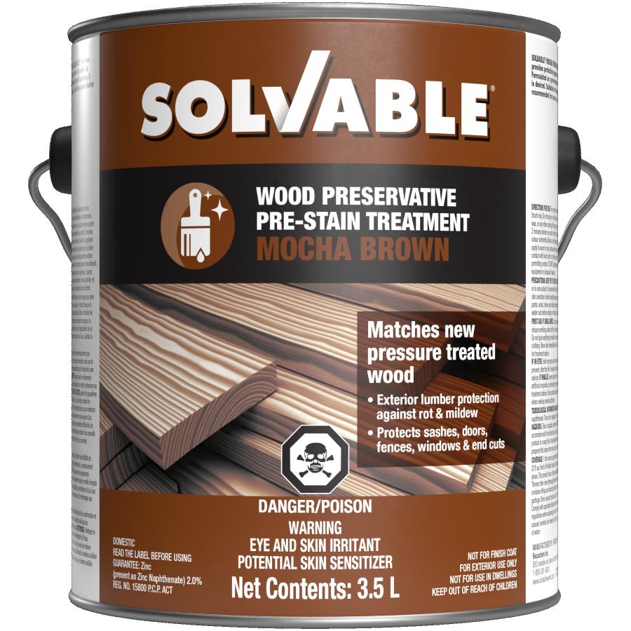 Wood Preservative - Mocha Brown, 3.5 L