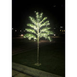 7' Lighted Palm Tree - 600 Warm White LED Lights