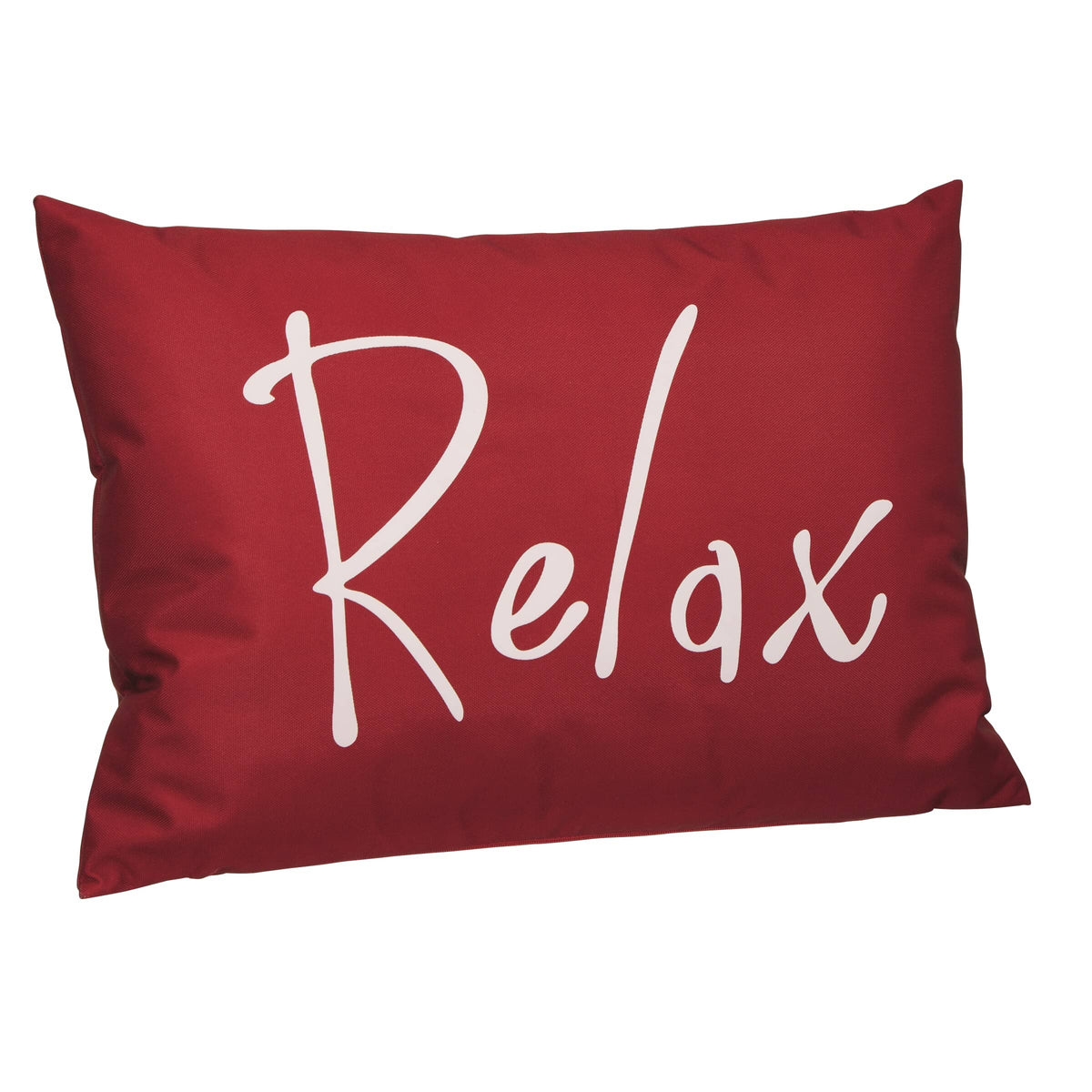 14" x 20" Decorative Lumbar Pillow - Red