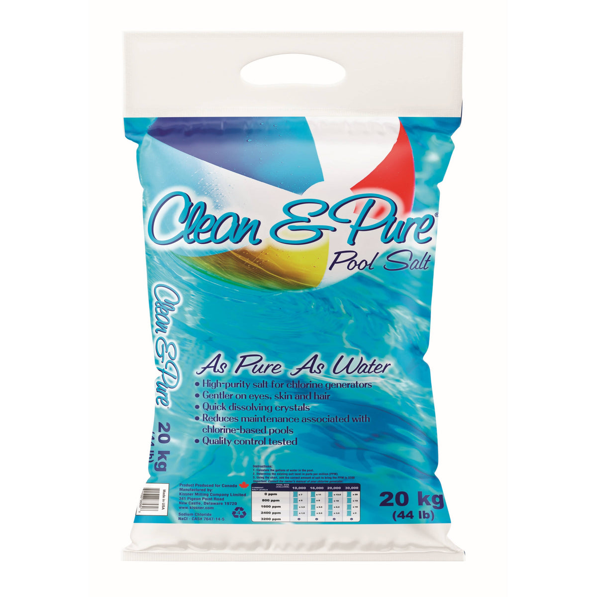 Pool Salt - 20 kg