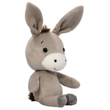Dusty the Donkey Plush - 8", Grey