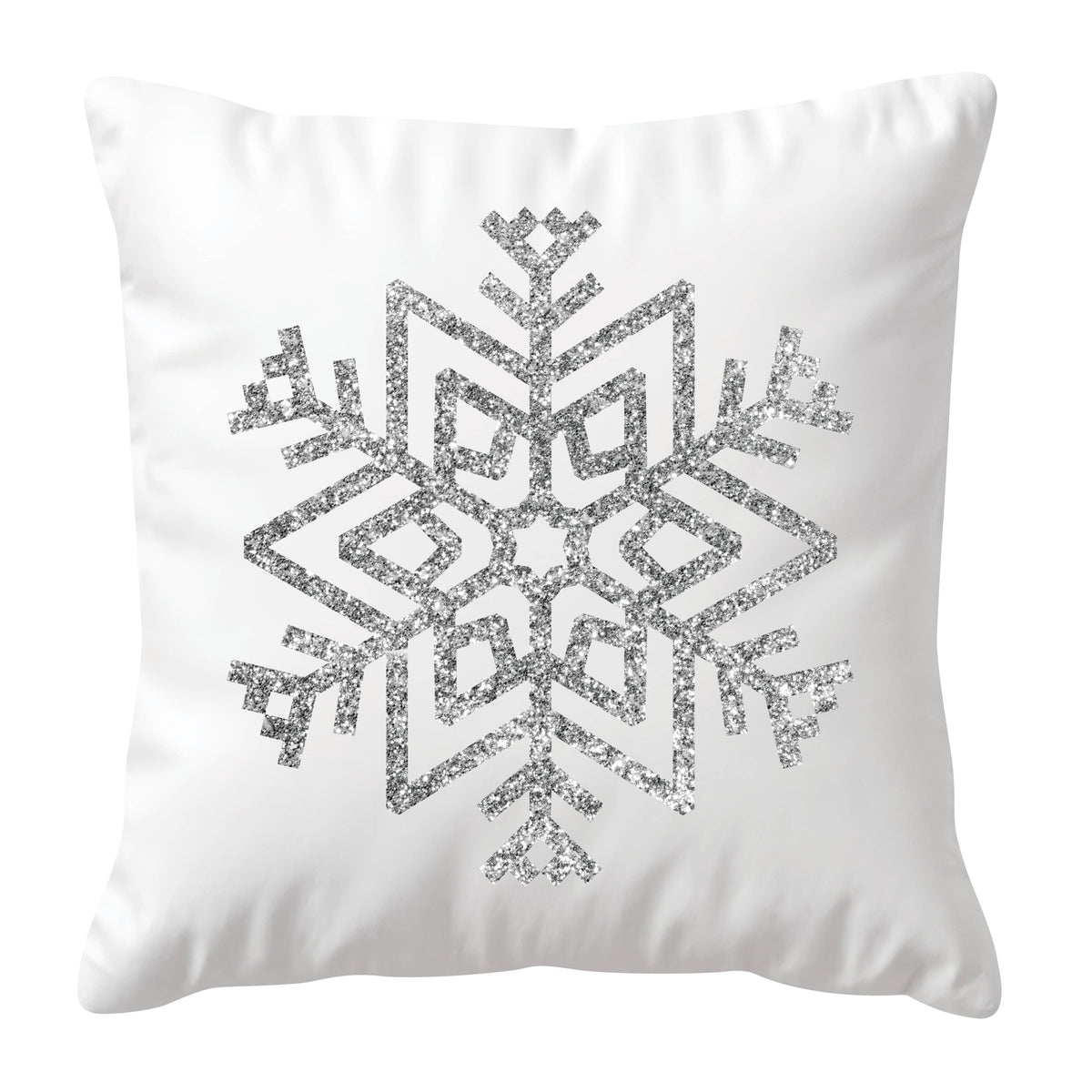 Snowflake Decorative Pillow - 20" x 20"