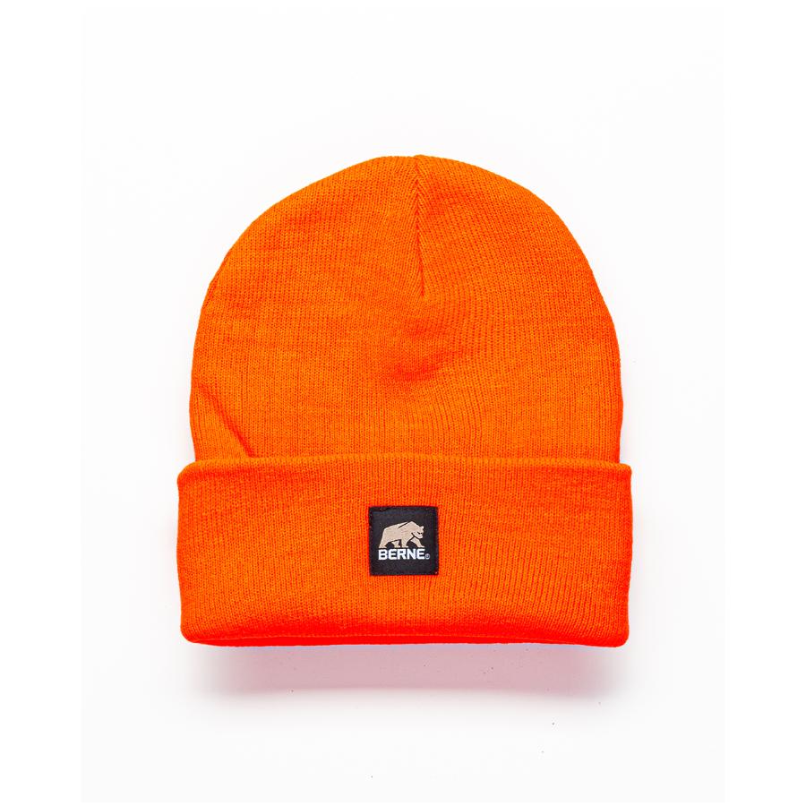 Heritage Knit Cuff Toque - Orange