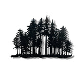 Black Pine Tree Wall Decor