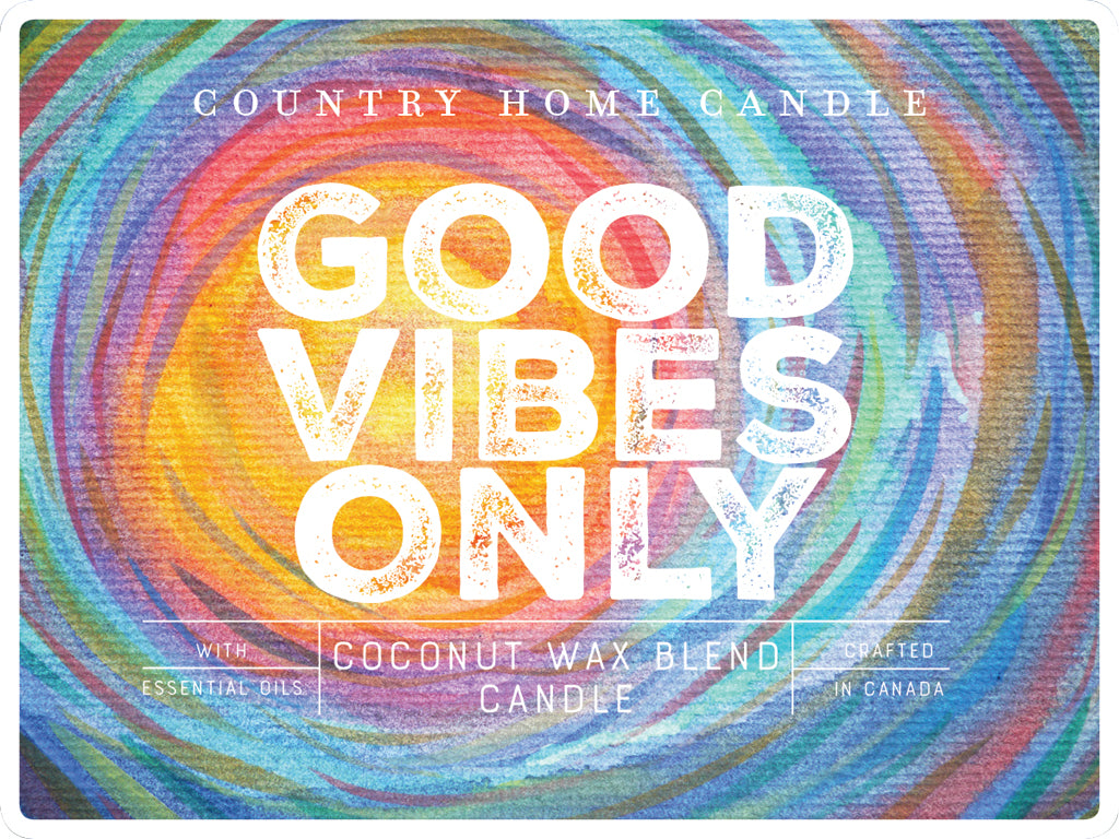 80z Good Vibes Only Candle