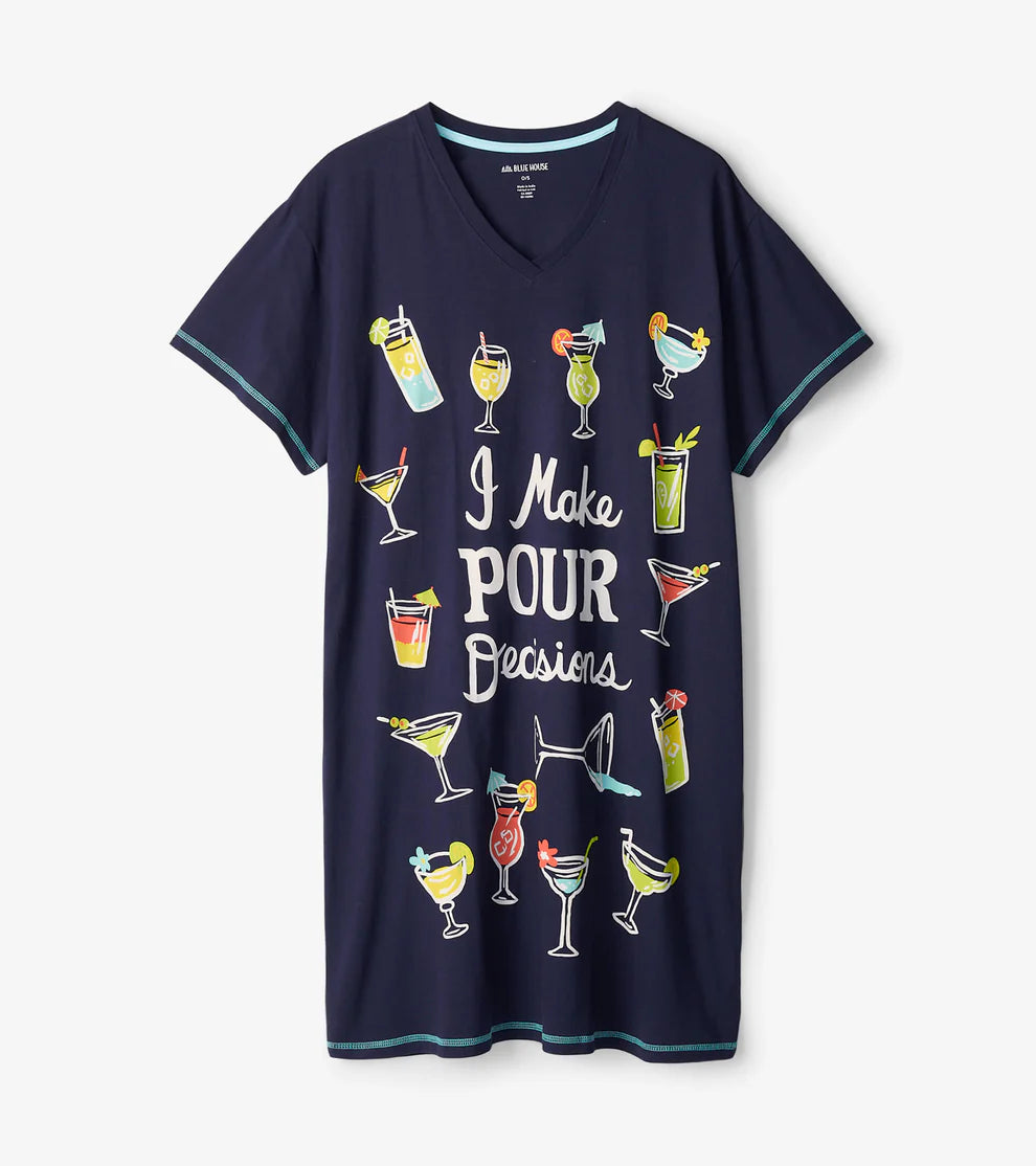 Pour Decisions Sleepshirt