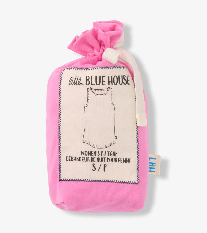 Women's Pink Tank in a bag
