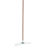 24" Breakaway Dust Mop Frame - with 60" Wood Handle