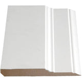 5/8" x 5-1/2" x 8' Medium Density Fibreboard Primed Baseboard Step Moulding