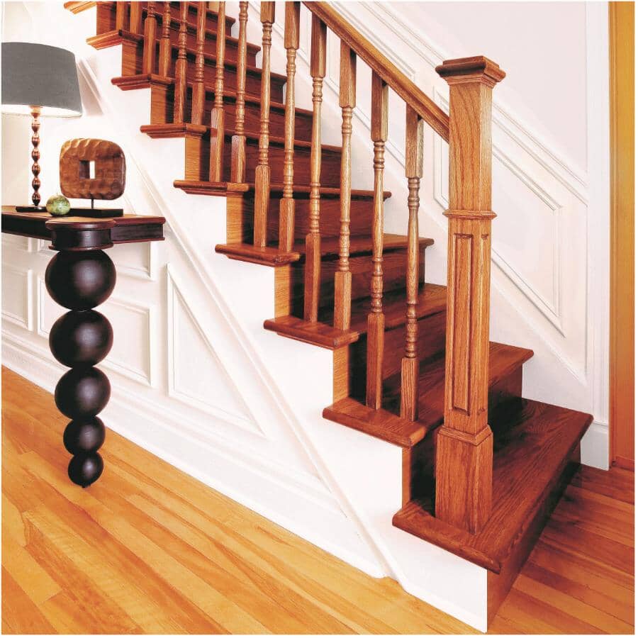 5/8" x 5" Medium Density Fibreboard Ultra Light Primed Colonial Baseboard Moulding, by Linear Foot