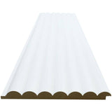 MDF Primed Reeded Panelling - 1/2" x 5-5/16" x 8'