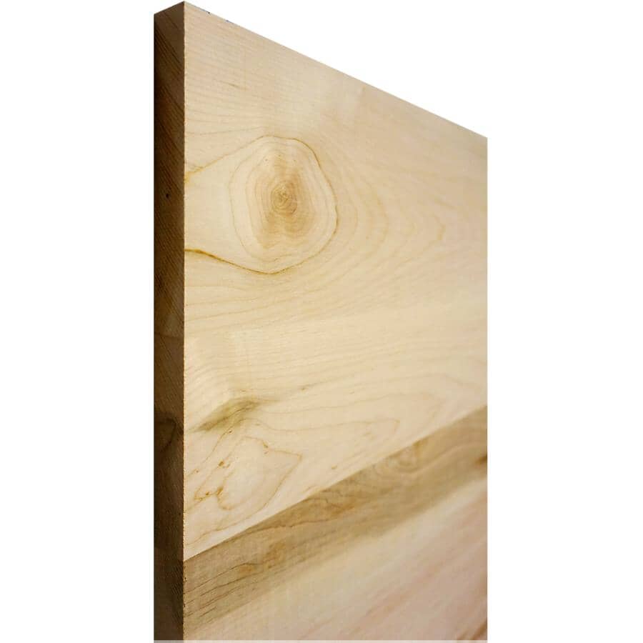 3/4" x 12" x 36" Laminated Wormy Maple Panel