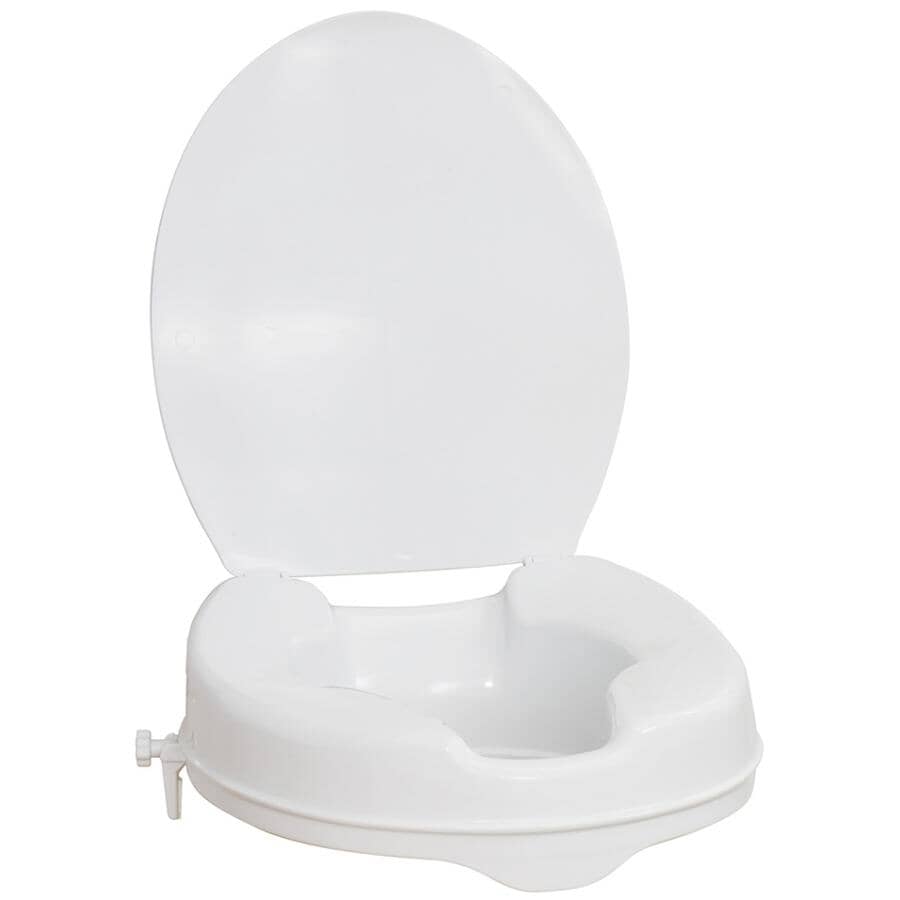 2'' Raised Toilet Seat with Lid