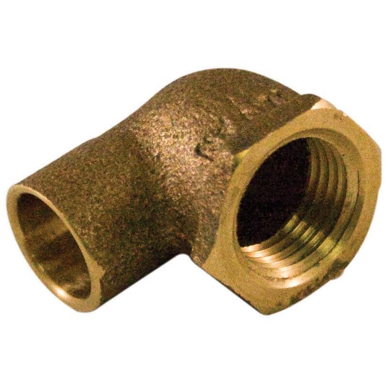 1/2" Copper x 3/4" Female Reducing Elbow