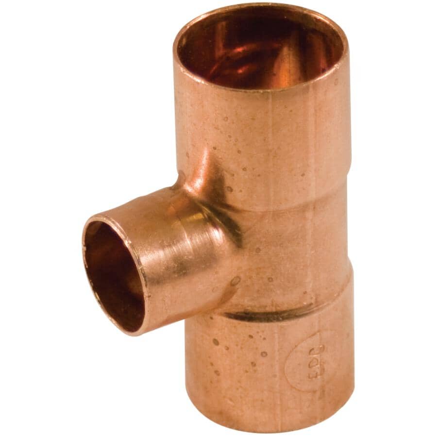 3/4" Copper x 1/2" Copper x 3/4" Copper Tee