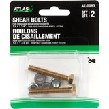 2 Pack Shear Bolts for Murray Snow Throwers