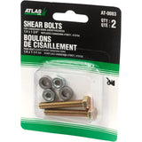 2 Pack Shear Bolts for Murray Snow Throwers