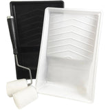 Lint Free Woven Fabric Paint Roller Kit - 3"/76 mm, 5 Pieces