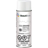 Solvent Enamel Spray Paint - Semi-Gloss White, 340 g