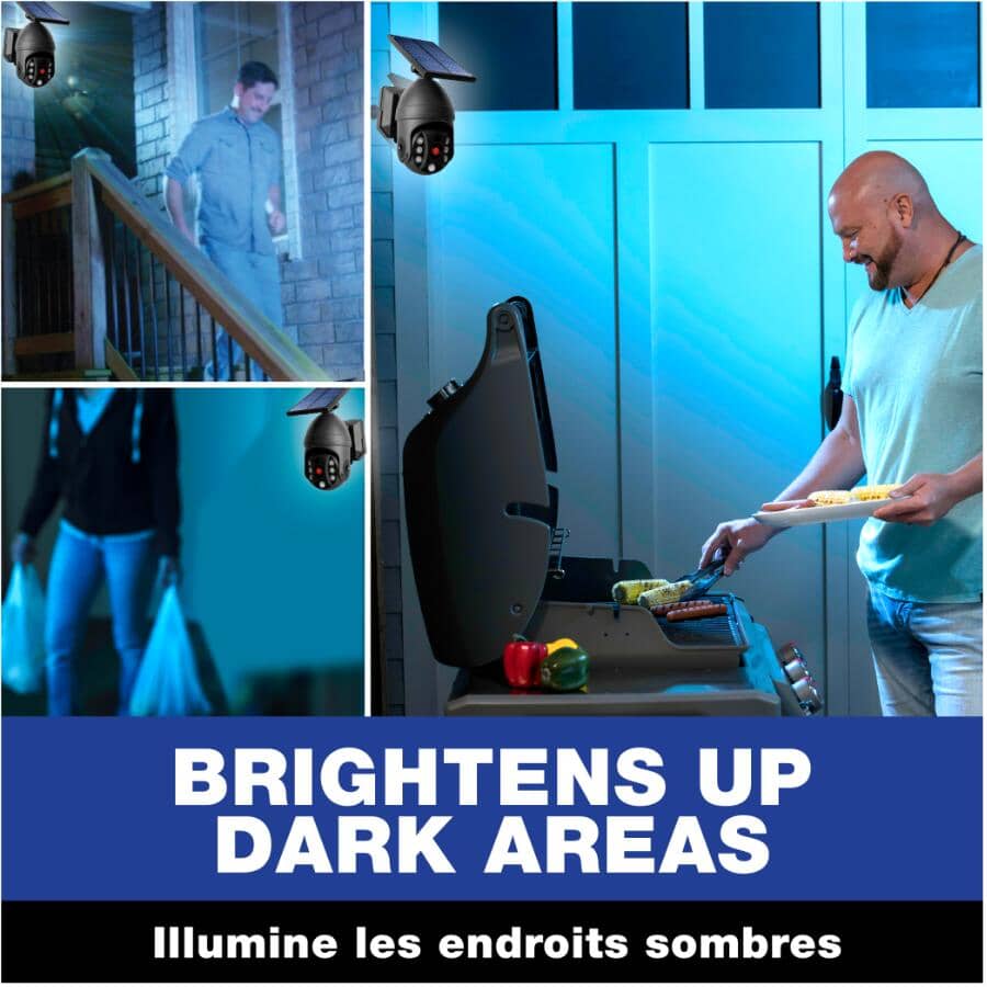 Bionic Spotlight Extreme Solar Powered Motion Sensor Security Light