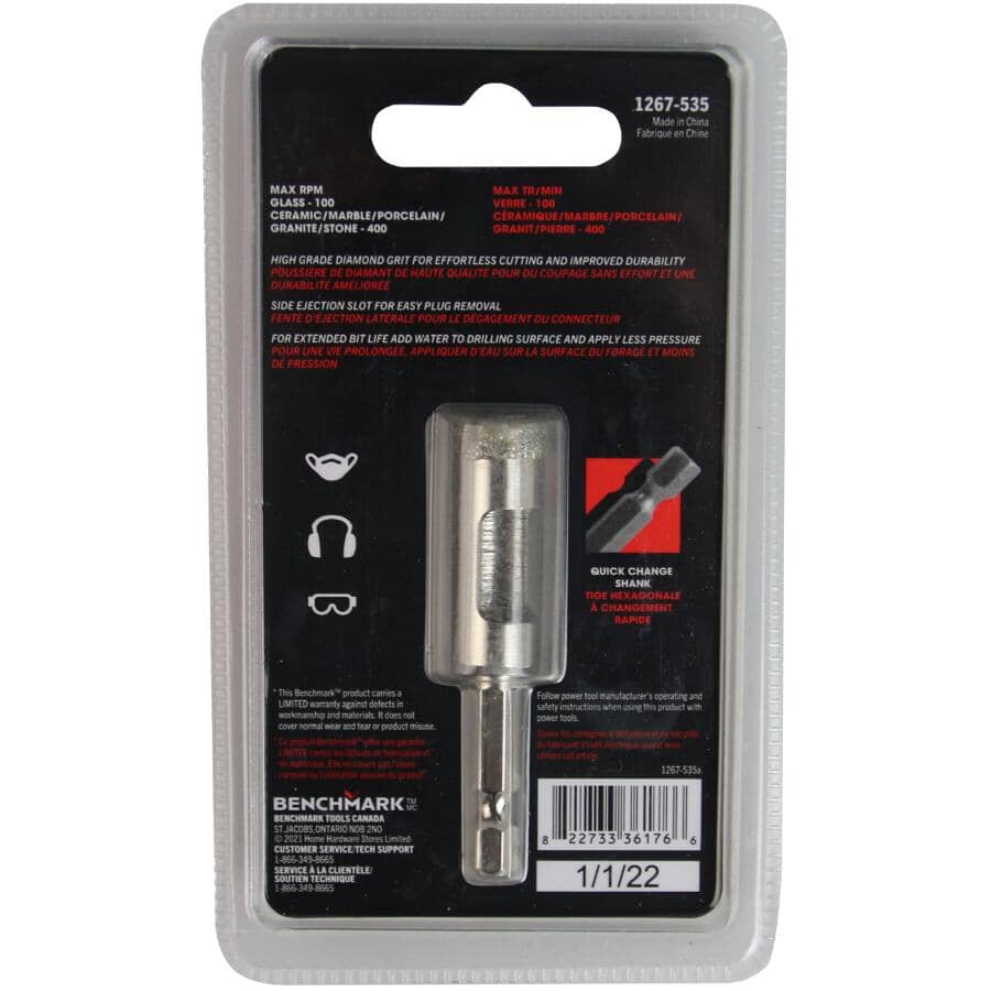 1/2" Quick Connect Diamond Hole Saw
