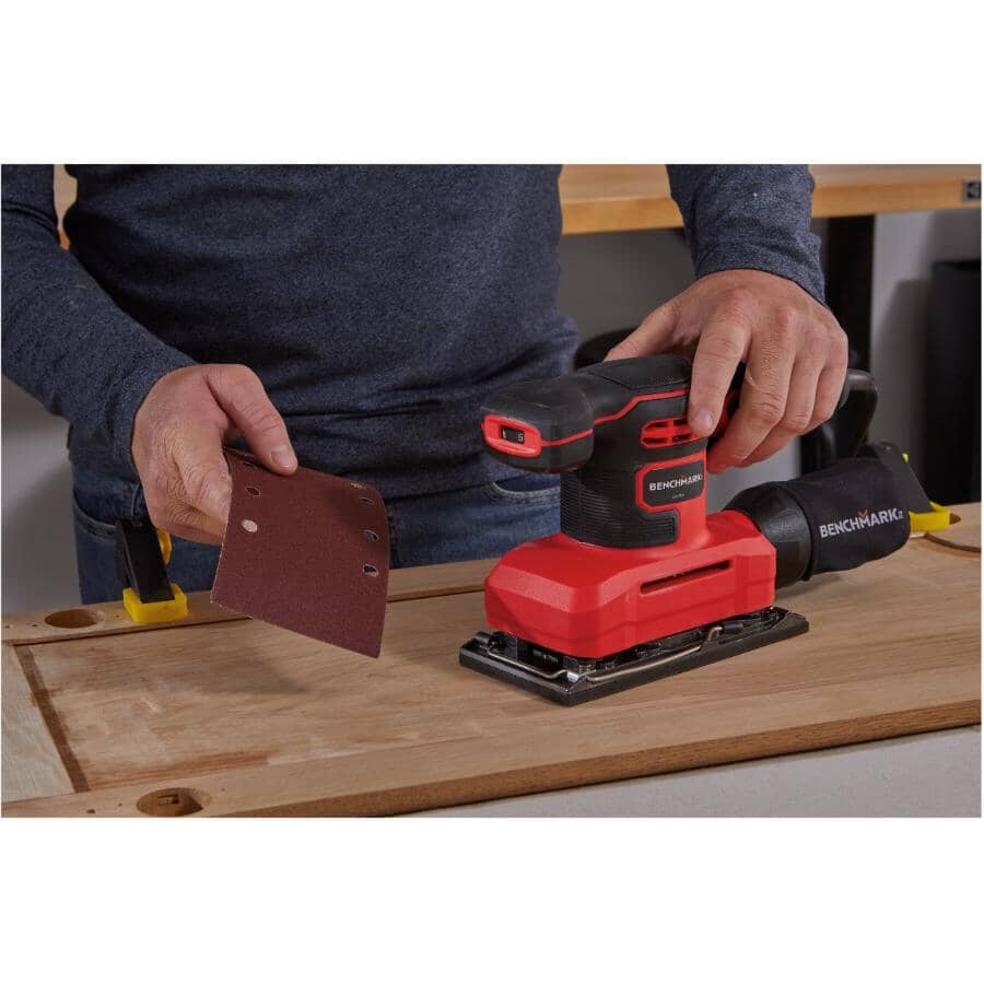 1/3 Sheet Palm Sander - 2.2 Amp