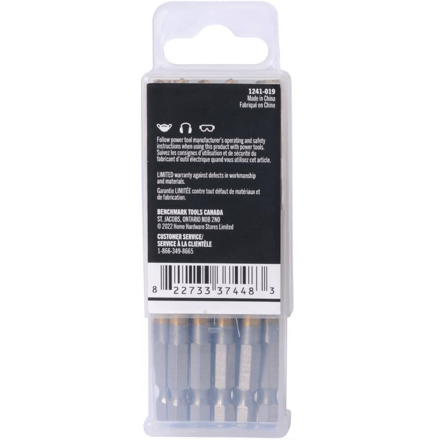 1/4" Titanium Drill Bit - 7 Edge, 10 Pack