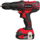 20V Max Lithium-ion Cordless Drill & Impact Driver Combo Kit - with 2 Batteries & Charger