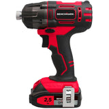20V Max Lithium-ion Cordless Drill & Impact Driver Combo Kit - with 2 Batteries & Charger