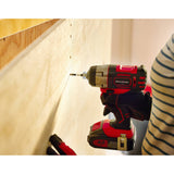 20V Max Lithium-ion Cordless Drill & Impact Driver Combo Kit - with 2 Batteries & Charger