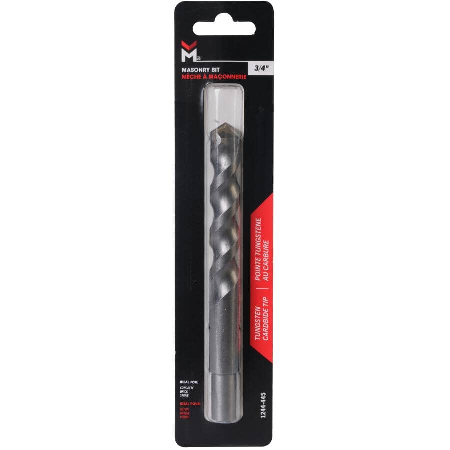 3/4" x 6" Tungsten Carbide Masonry Drill Bit