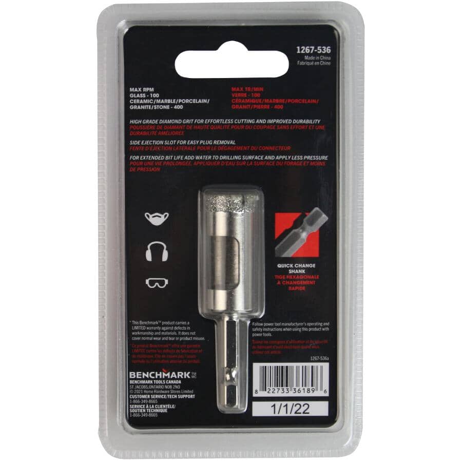 5/8" Quick Connect Diamond Hole Saw