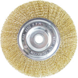 6" x 1/2" x 1/2" Coarse Buffing Wire Wheel