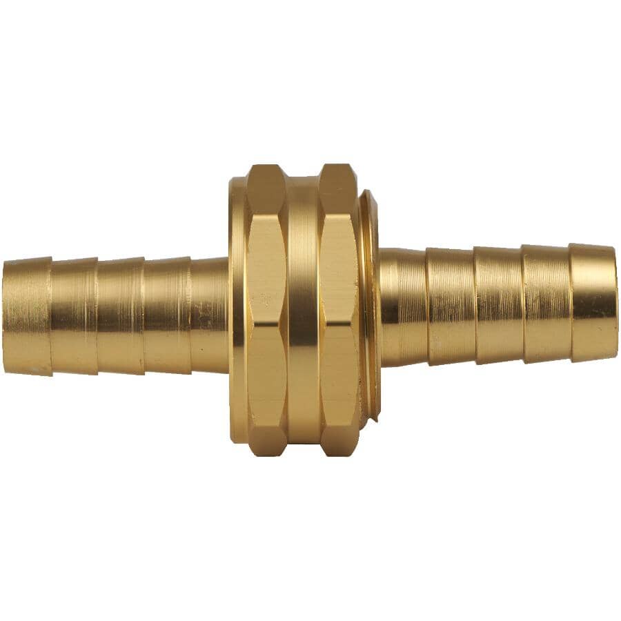 7/16" x 3/4" x 7/16" Aluminum Hose Coupling