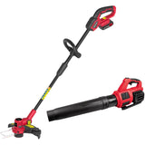 Cordless Lawn Mower, Trimmer & Blower Combo Kit - 40 V