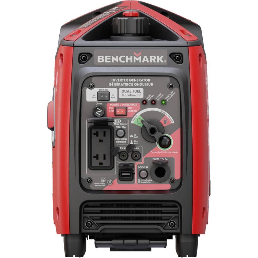 Dual Fuel Quiet Inverter Generator - 2300W