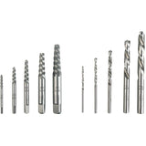 Spiral Screw Extractor & Drill Bit Set - 5 Piece