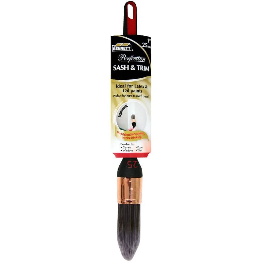 Sash & Trim Round Pointed Brush - 1"/25 mm