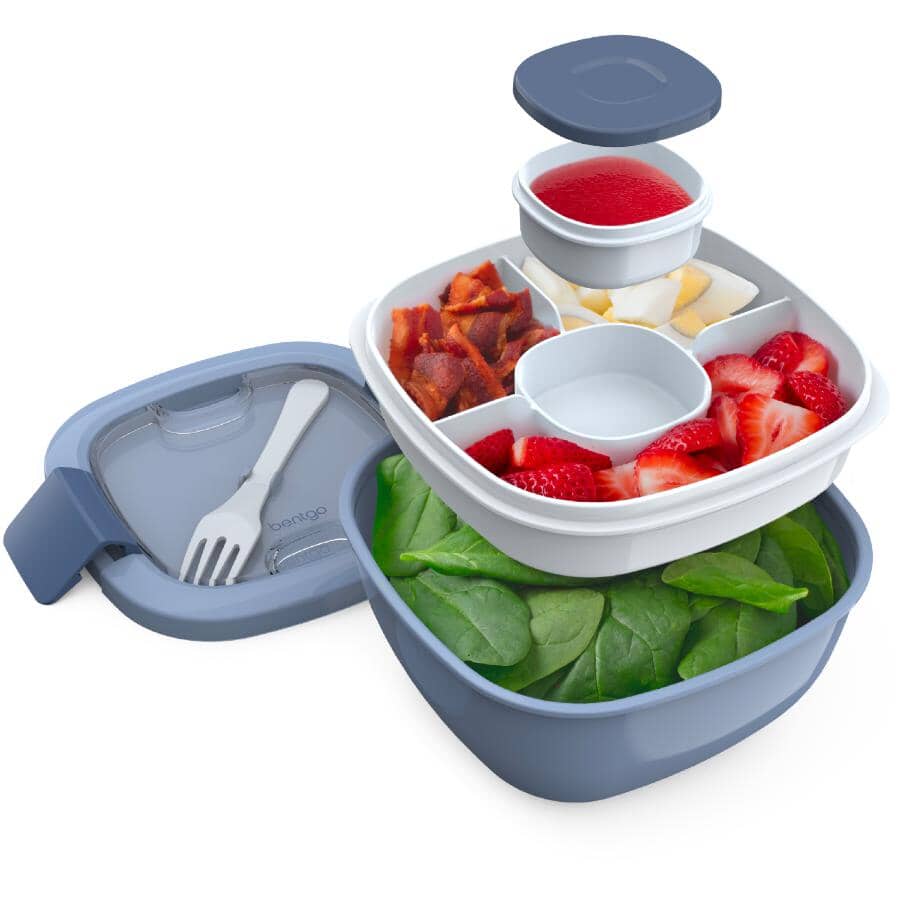 Salad To-Go Container - 1 L, Slate