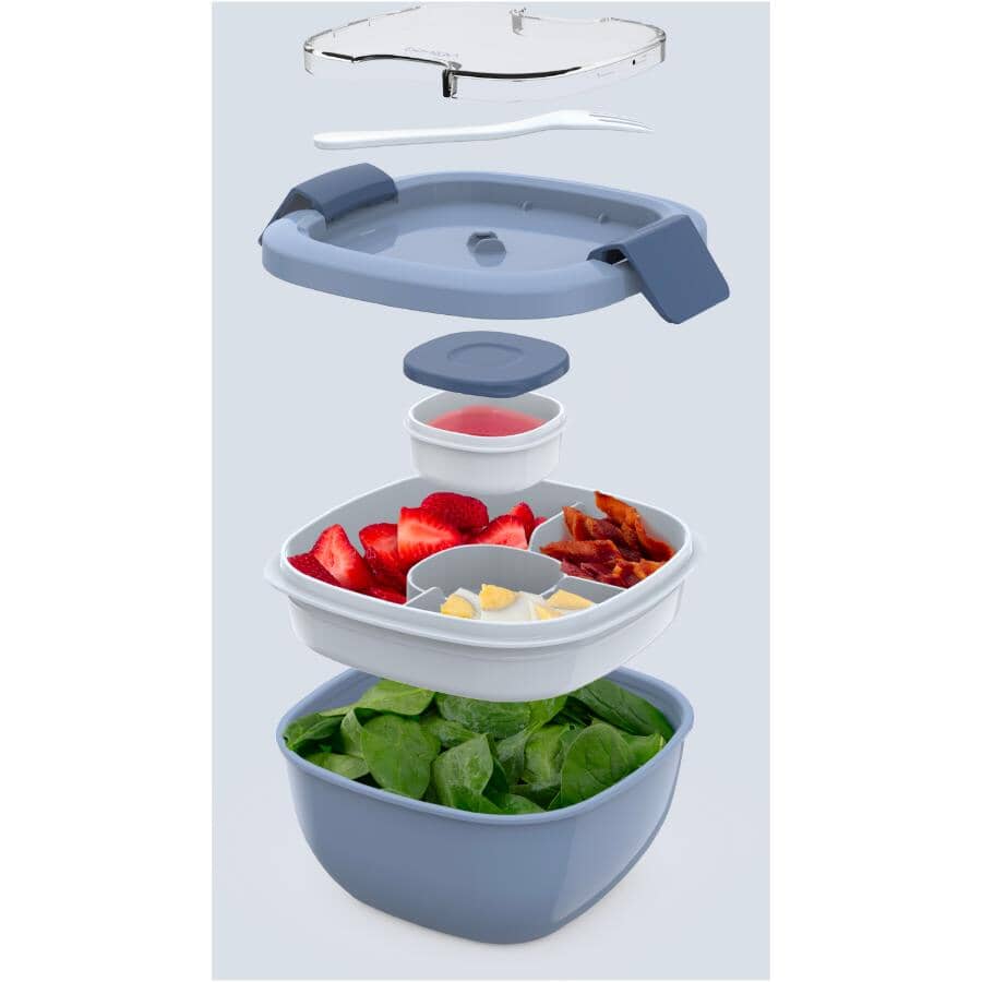 Salad To-Go Container - 1 L, Slate